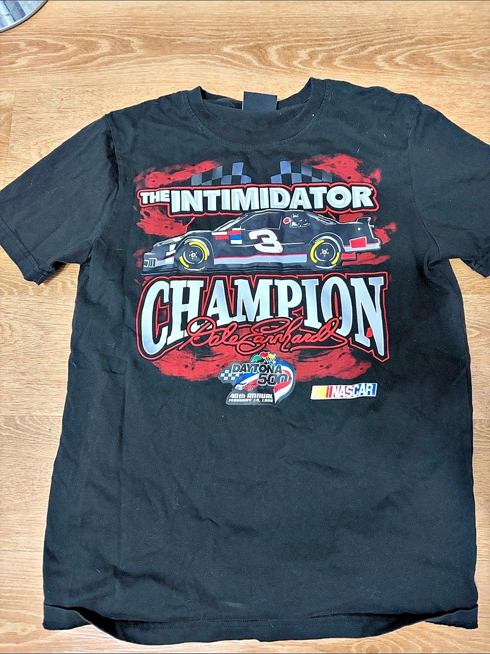 New Era NASCAR Dale Earnhardt The Intimidator Champion T-Shirt Men's Graphic